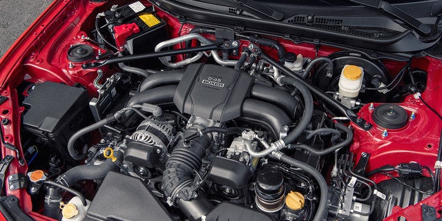 The engine is a Subaru 2.4-liter flat-four.