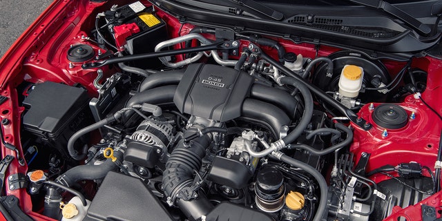 The engine is a 2.4-liter Subaru flat-four.