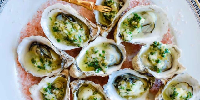 ザ・ "BBQ Oysters with Green Chile Garlic Butter" recipe is a perfect way to celebrate National Oyster Day.