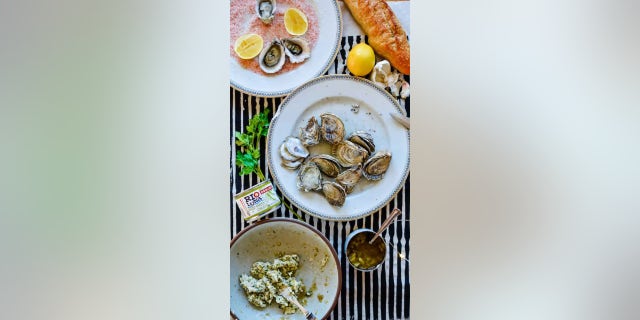Kate Ramos, the creator of the food blog ¡Hola! Jalapeño, shared her "BBQ Oysters with Green Chile Garlic Butter" recipe with Fox News.