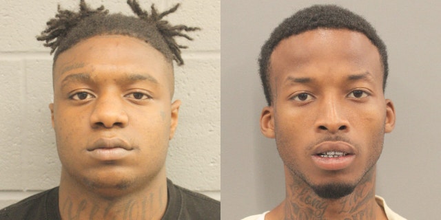 Two suspects have been arrested and charged in connection to the fatal shooting of an off-duty New Orleans police officer last week. (Houston and New Orleans police departments)