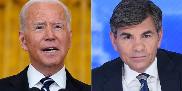 Tom Cotton confronts ABC's Stephanopoulos: 'If you want to talk to Trump, have him on your show' 3 President Joe Biden and ABC News anchor George Stephanopoulos
