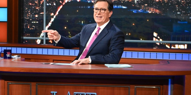 The Late Show with Stephen Colbert set 