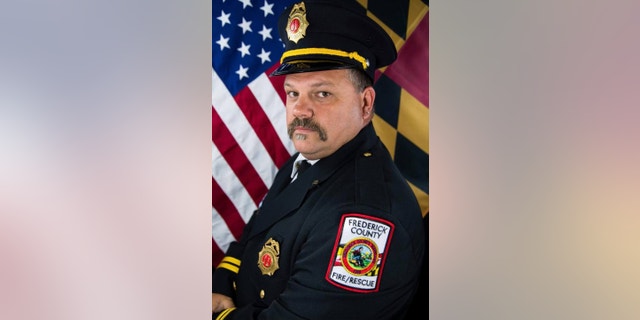 Frederick County, Maryland, Fire Department Capt. Joshua Laird has died after responding to a two-alarm house fire on Wednesday, (Credit: Courtney Yee, IAFF Local 3666)