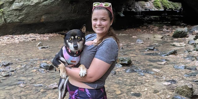 Hope Ervin, 21, from Galesburg, Illinois, told FOX News that she and her boyfriend adopted Sylvie, a Shiba Inu, in July.