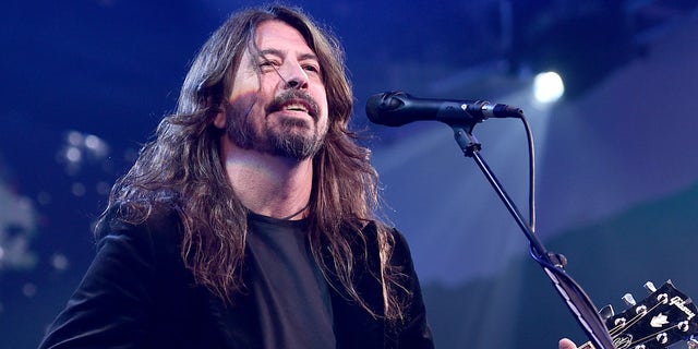 Dave Grohl of the Foo Fighters performs live at the 2018 Children's Hospital Los Angeles "From Paris with love" Gala at LA Live on October 20, 2018 in Los Angeles, California. 