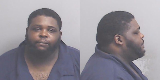 A new mugshot of Brinkley was released Tuesday after he was booked into the Fulton County Jail.