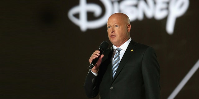 Walt Disney Company CEO Bob Chapek talks during the Opening Ceremony of the Invictus Games Orlando 2016 at ESPN Wide World of Sports on May 8, 2016 in Orlando, Florida.