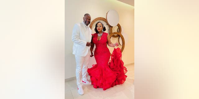 Douglas and Dedra Simmons got married at the Royalton Negril Resort & Spa in Jamaica on Aug. 18, 2021.