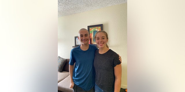 Drew Nelson, 17, and his sister Victoria, 16, have been banned from their California high school overtheir refusal to wear masks.