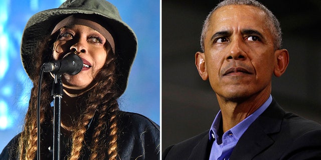 Erykah Badu's unauthorized social media posts showed the Obamas dancing mask-free among the hundreds of attendees.