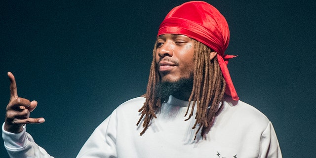 Fetty Wap celebrates the life of her late daughter in tears. 