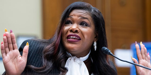 Rep. Cori Bush, D-Mo., testifies during the House Oversight and Reform Committee hearing titled Birthing While Black: Examining Americas Black Maternal Health Crisis, in Rayburn Building on Thursday, May 6, 2021.