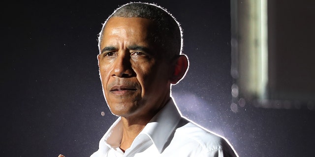 Former President Barack Obama speaks in Miami, Nov. 2, 2020. (Getty Images)