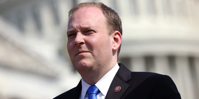WASHINGTON, DC - MAY 20: Rep. Lee Zeldin (R-NY) attends a press conference on the current conflict between Israel and the PalestiniansPhoto by Kevin Dietsch/Getty Images)