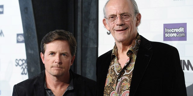 Reunited and it feels so good. Michael J. Volpe (sinistra) and Christopher Lloyd recently reunited to the delight of 'Back to the Future' fans.