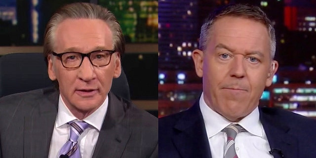 "Real Time" host Bill Maher, left, says Fox News has found a "good thing" in late-night host Greg Gutfeld.