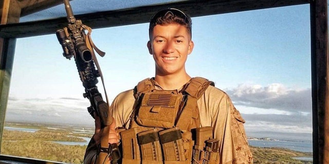 Hunter was excited for the chance to help his fellow Marines with the Afghanistan evacuation, his family says.