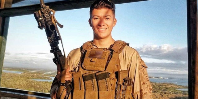 Hunter was thrilled at the opportunity to help fellow Marines evacuate Afghanistan, his family says.