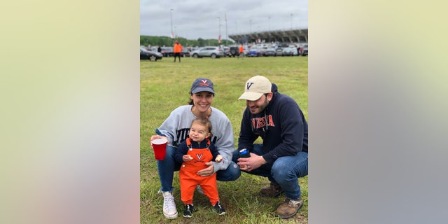 Tafuto with her daughter Layla and husband Mike (Source: Jennifer Tafuto)