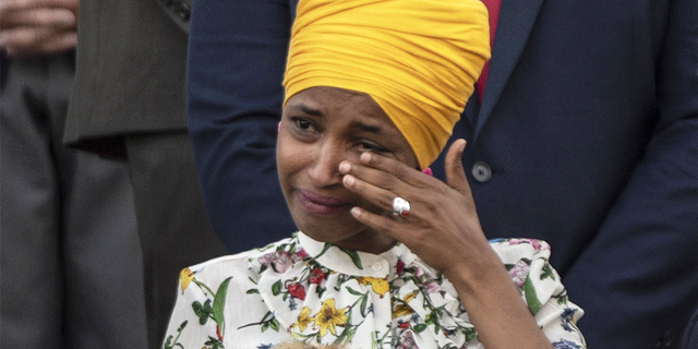 Rep. Ilhan Omar, D-Minn., claimed that Rep. Kevin McCarthy's pledge was just another example of her being targeted by Republicans. 