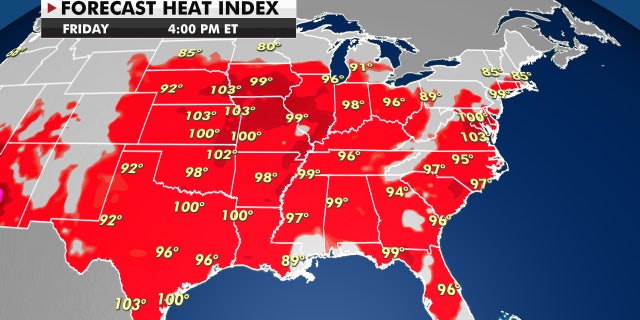 Heat across the U.S.