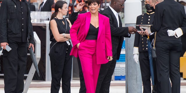Kris Jenner in Venice.