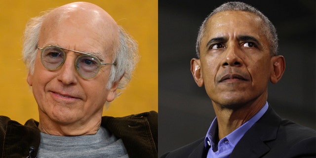 Larry David said he was relieved he was not invited to Barack Obama's 60th birthday party.