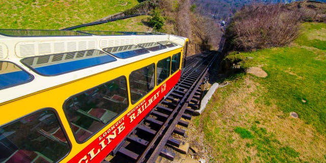 The Incline Railway, a sightseeing railroad system that dates back to 1895.