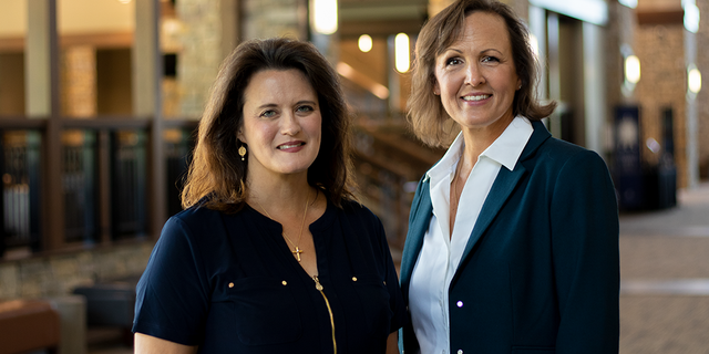 Monica Gill, left, and Kimberly Wright.