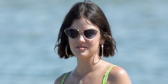 lucy hale bikini