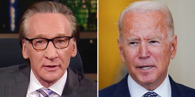 Bill Maher claims President Biden "f---ed up" the Afghanistan withdrawal. (HBO/Associated Press)