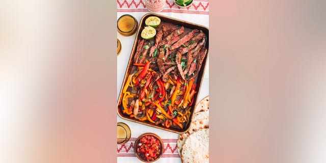 Try these "Chipotle Mezcal Steak Fajitas" from Elizabeth Van Lierde’s new book, "Everyday Entertaining."