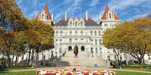 The New York State Capitol, the seat of the New York State government, is located in Albany, the capital city of the U.S. state of New York.