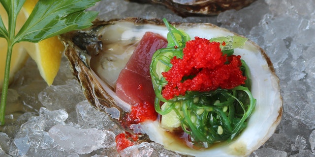 Oyster Sashimi 