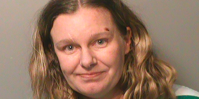 FILE: This is undated file photo provided by the Polk County, Iowa, Jail shows Nicole Poole Franklin, who said she drove her SUV into two children in 2019 to try to kill them because of their race.