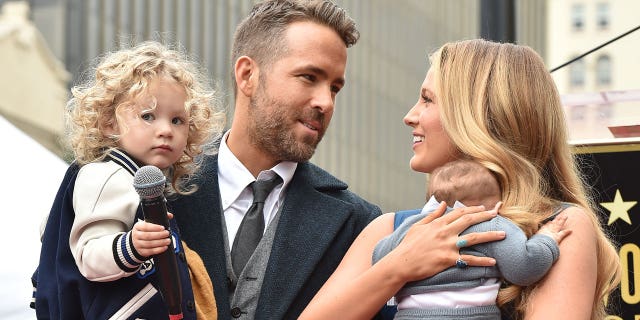 Ryan Reynolds and Blake Lively share three children together: James, Inez and Betty.