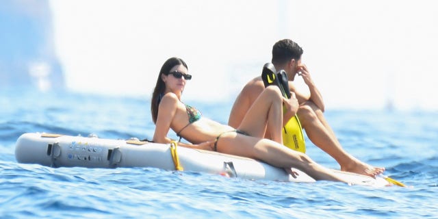 The model was joined by her boyfriend and NBA star Devin Booker.