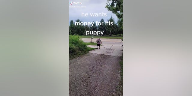 Shelly Davis, from Coralville, Iowa, posted a video on TikTok last month showing her son Miles walking to the mailbox.