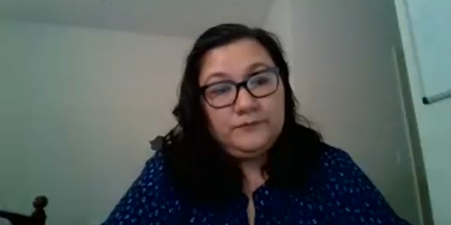 Screenshot of Ziba Murat speaking at a Heritage Foundation event. (Youtube)