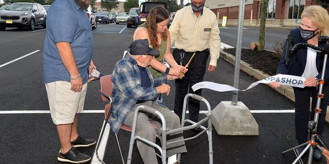 Benny Ficeto was thrown a surprise party for his 100th birthday by former employer Stop &amp; Shop.