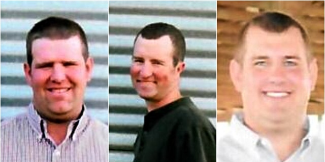 Three Ohio brothers, all in their 30s, have died after getting stuck in a manure pit on their farm, according to authorities. (Credit: Hogenkamp Funeral Homes)