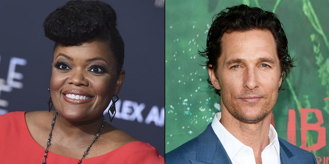 Yvette  Nicole Brown said she was curious about how Matthew McConaughey smelled while working with him on 'Tropic Thunder.'