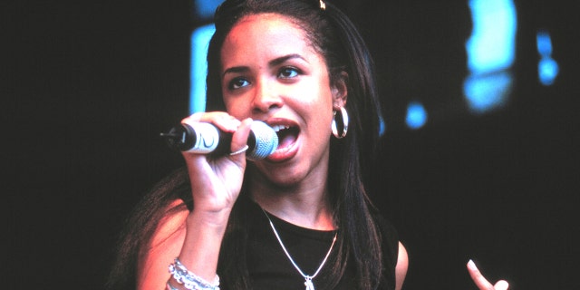 Aaliyah performing at KMEL 106 Summer Jam at Shoreline Amphitheater in Mountain View Calif. on August 29th, 1998.