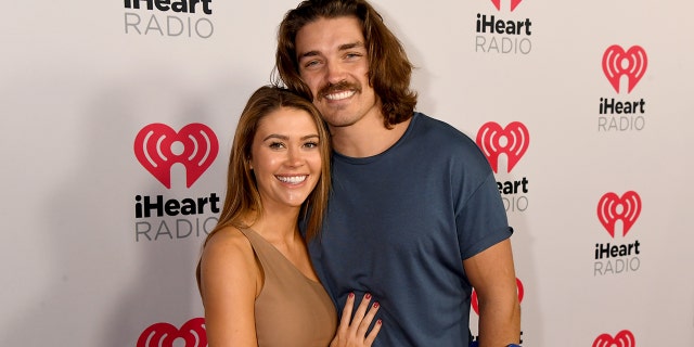 Caelynn Miller-Keyes and Dean Unglert met connected "Bachelor successful Paradise."