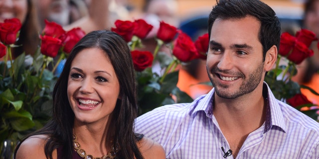 Desiree Hartsock (L) and Chris Siegfried met on the ninth season of "The Bachelorette."