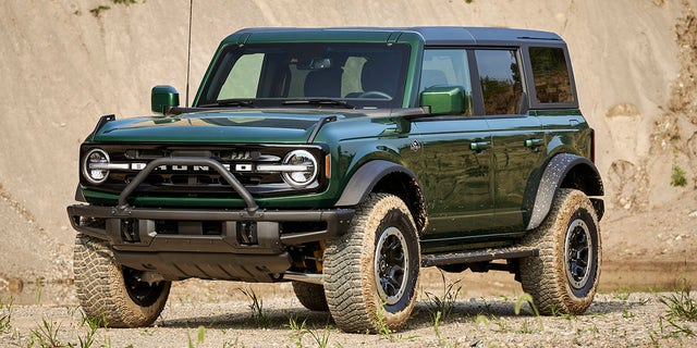 The 2022 Ford Bronco will be offered in a new Eruption Green color.