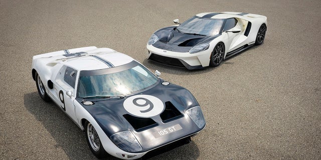 The GT '64 Prototype Heritage Edition pays tribute to the 1964 Ford GT Prototype shown.