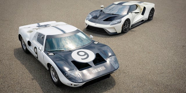 The GT '64 Prototype Heritage Edition pays tribute to the 1964 Ford GT Prototype shown.