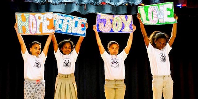 Children participate in a Get Empowered program.